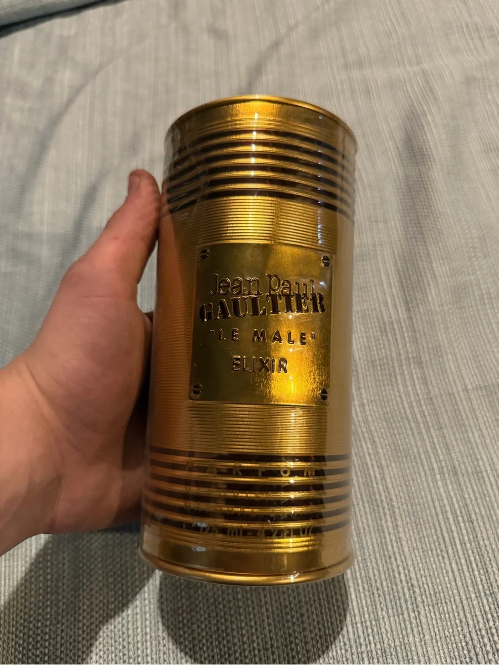 Jean Paul Gaultier Gold Metallic Fragrance Canister
